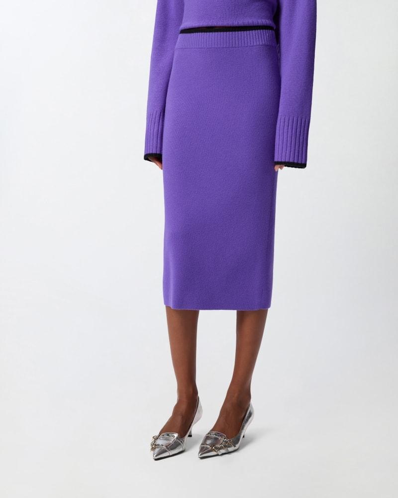 nuovva guinea Gonna a tubino in maglia 105489A2Q9 W21 PINKO 