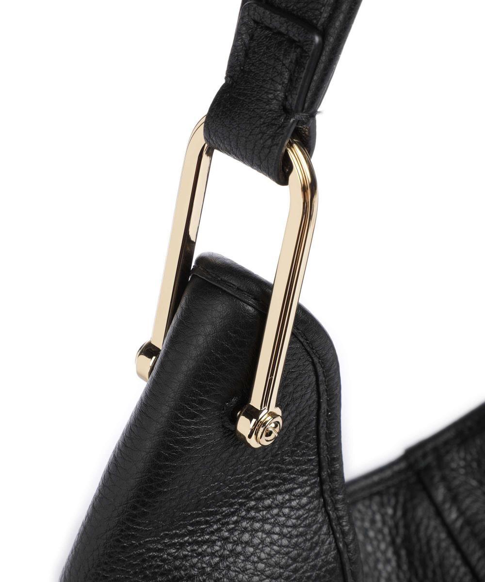 Sonny Borsa hobo pelle di vacchetta grana nero 30F4G2YL6L 001 MICHAEL KORS 
