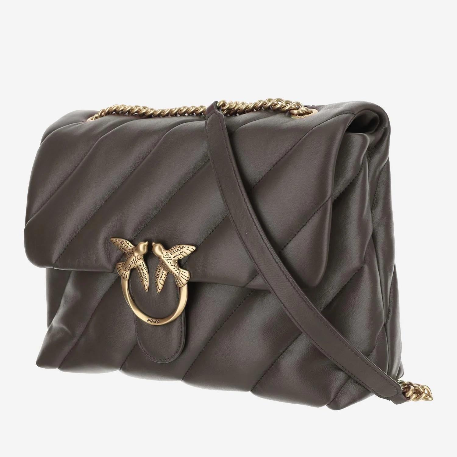 Borsa big lovepuff 100037A0F2 L74Q PINKO 