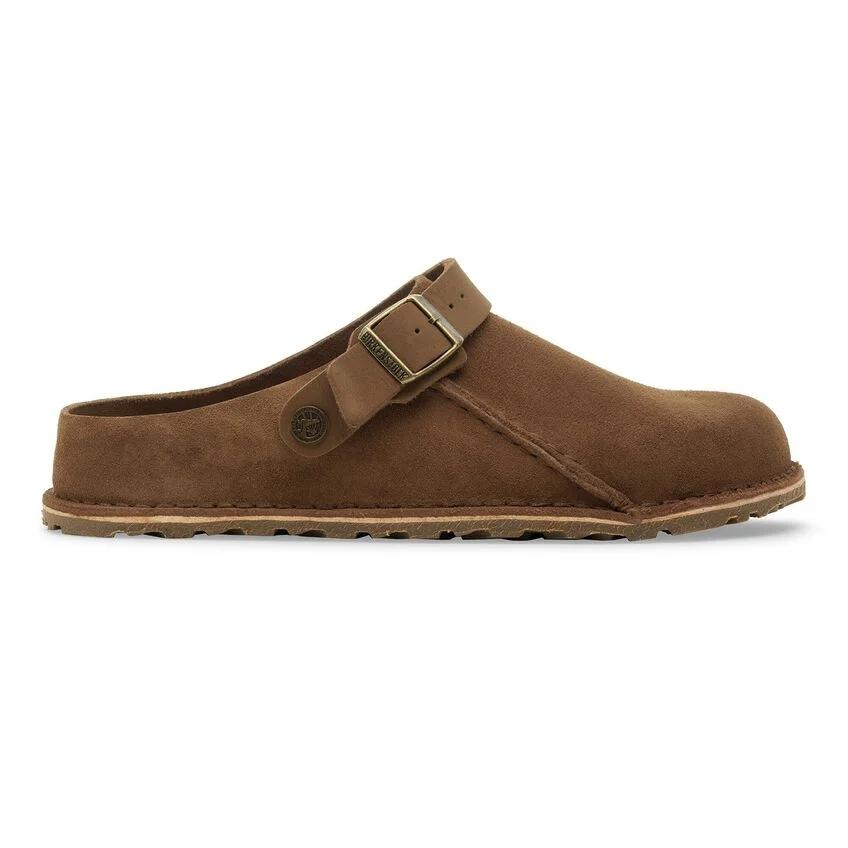Lutry Premium<BR/>Pelle scamosciata - Dark Tea 1030235LUTRY DARK TEA BIRKENSTOCK 