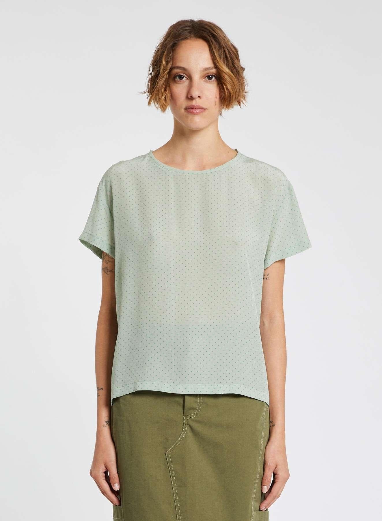 Blusa donna CANOA a pois