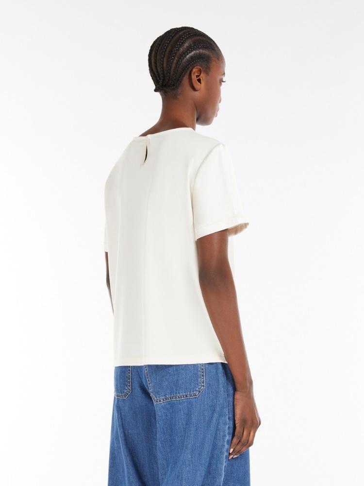 T-shirt donna in raso e jersey AMBURGO 002 WEEKEND 