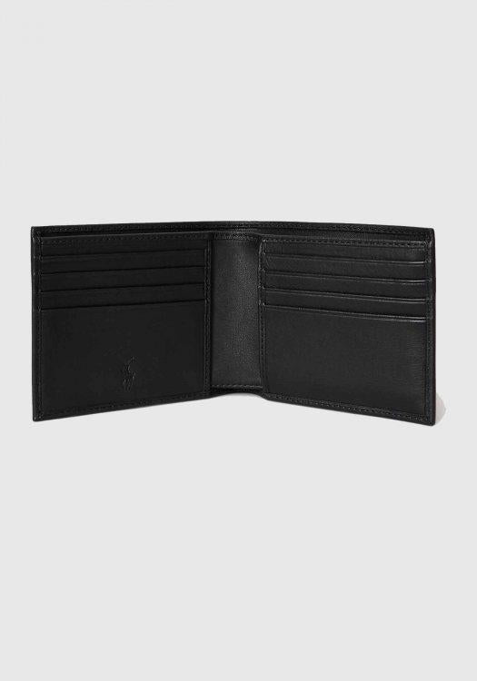 Portafoglio Polo Ralph Lauren in pelle liscia 405963229 001 RALPH LAUREN 