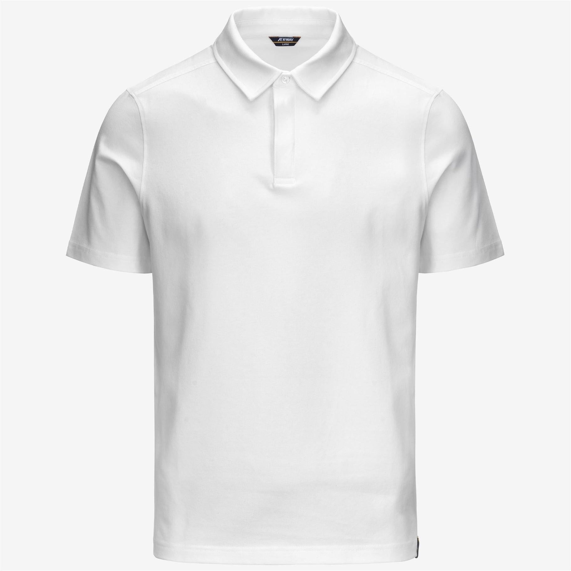 Polo vincelle in cotone elasticizzato K5147NW 001 K-WAY 
