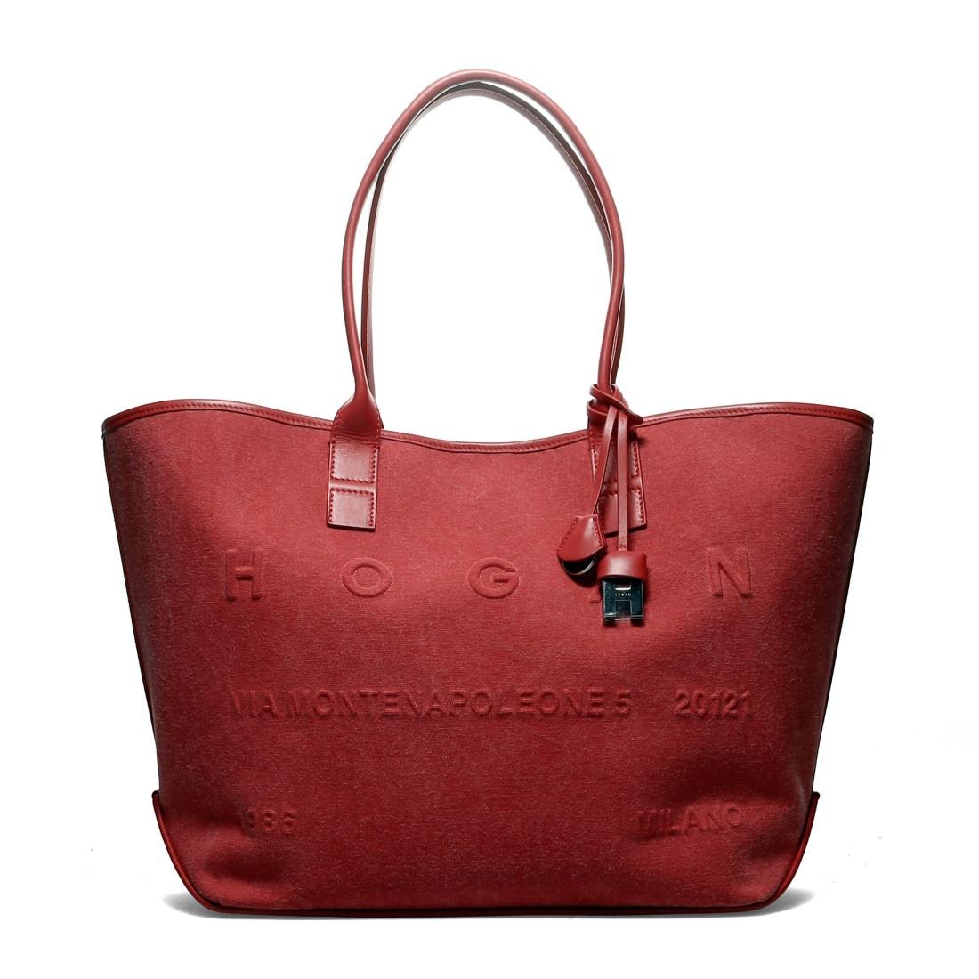 Borsa Shopping Hogan Address Media<BR/> KBW01TA4300UVV 7E05 HOGAN 