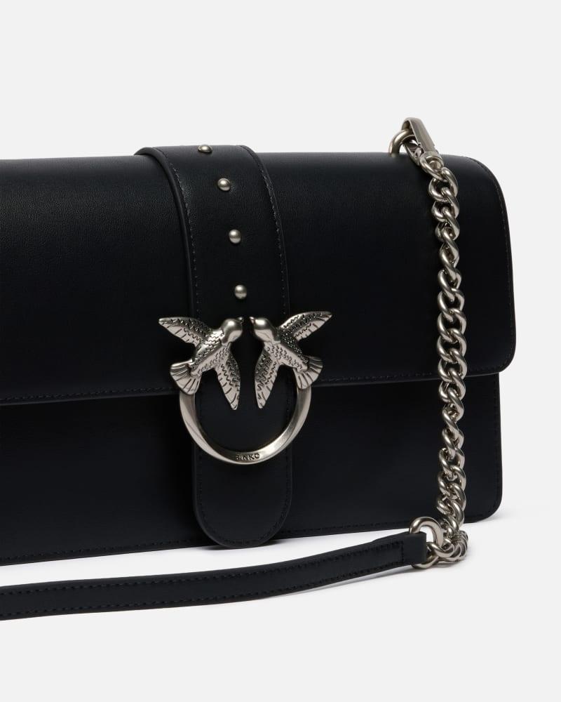 Borsa a mano media Love Bag One in pelle<BR/><BR/> 105857A0F1 Z99O PINKO 