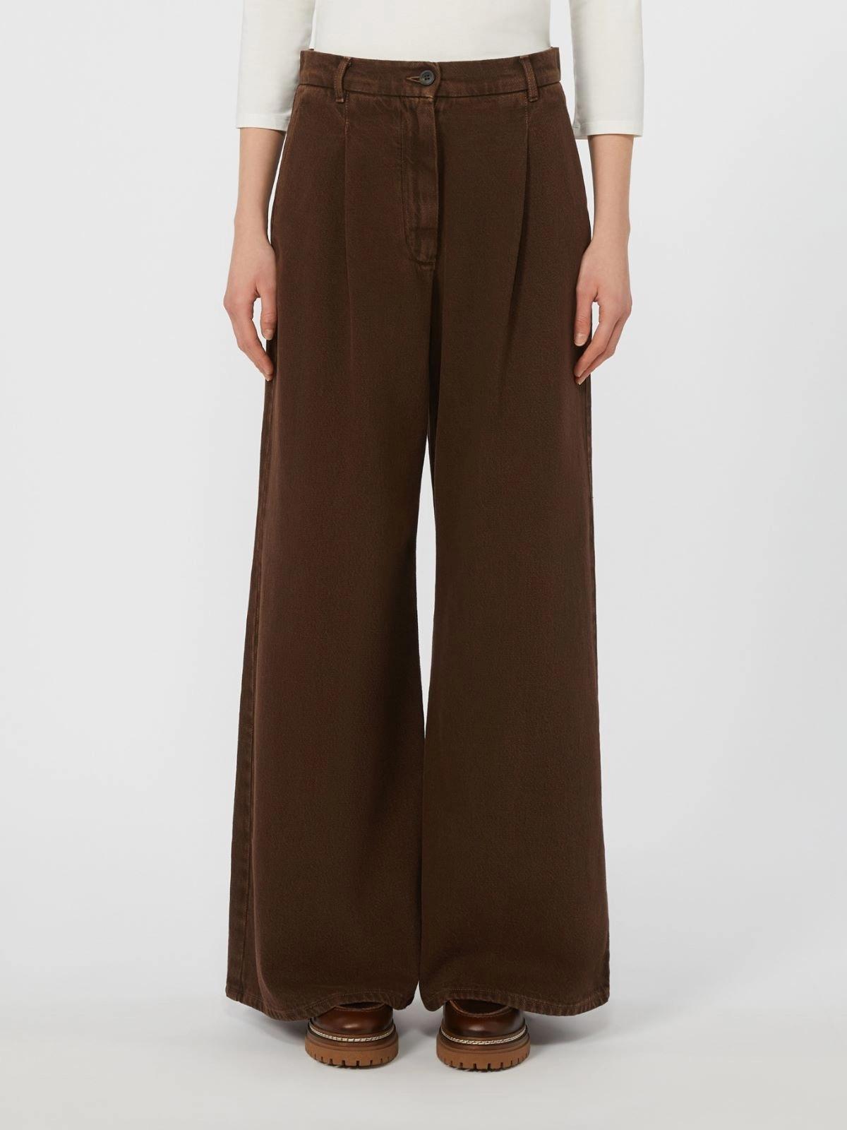 Pantalone in bull di cotone NANDA 004 WEEKEND 