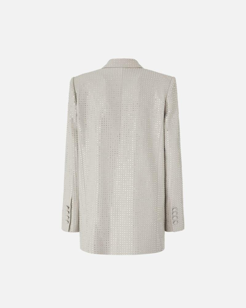 Giacca doppiopetto strass 104456A287 I30 PINKO 