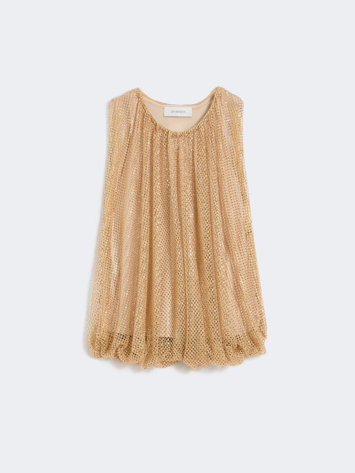 SPXNODO<BR/>Top in rete con cristalli SPXNODO 003 SPORTMAX 