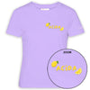 T-shirt da donna Emilie in cotone con ricamo Acida