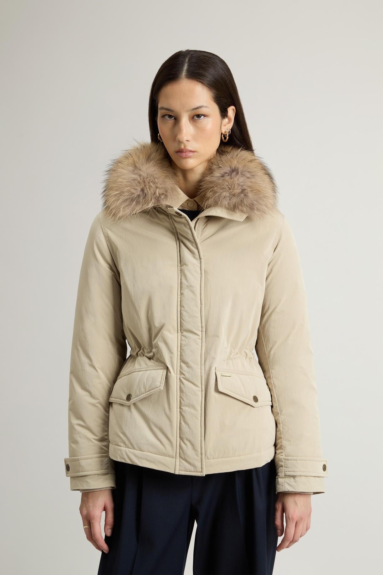 Giacca Grace in Peached Poly<BR/> CFWWOU2043FRUT5092 7404 WOOLRICH 