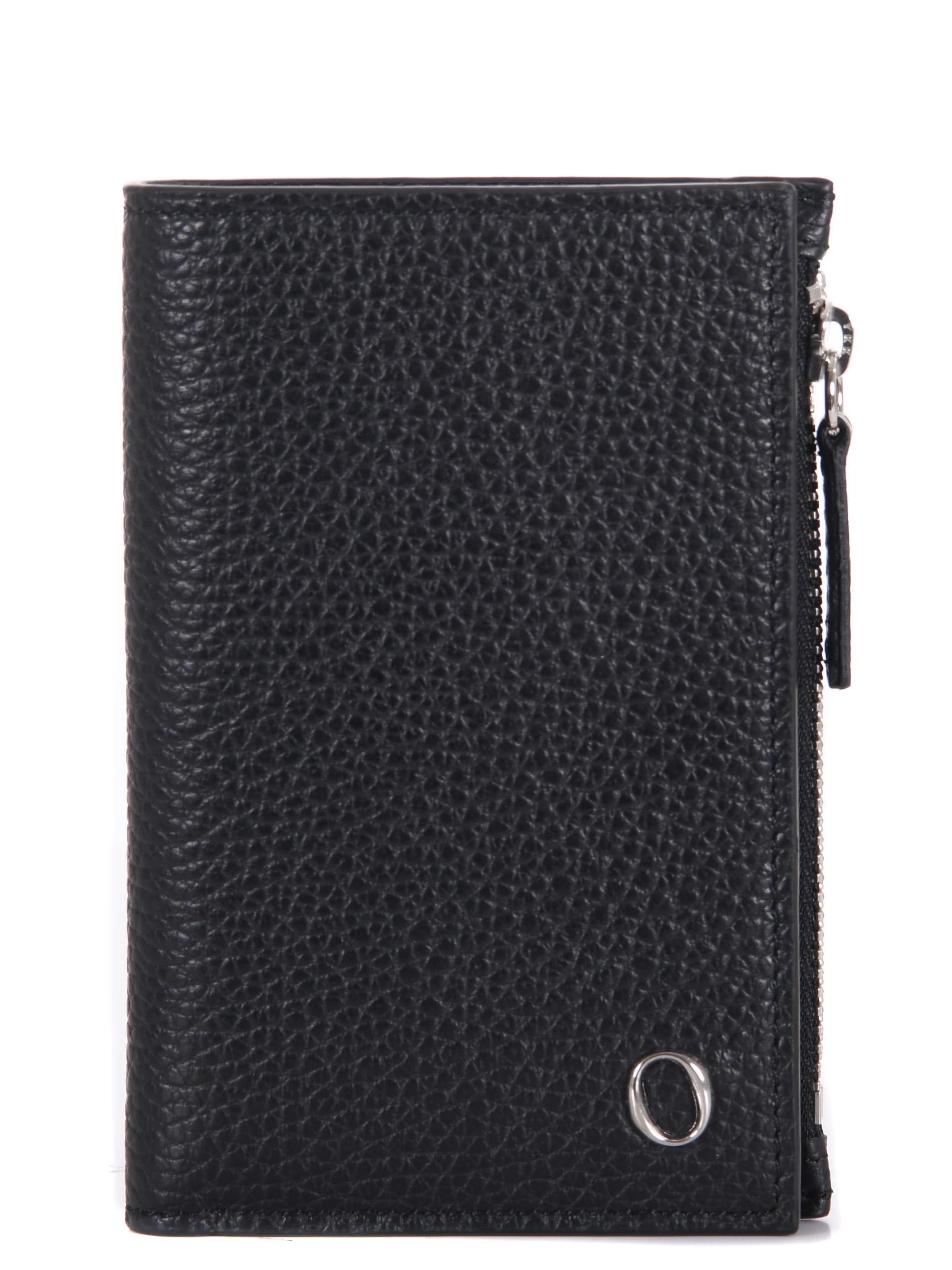Portafogli Orciani in pelle martellata nero<BR/> SU0129MIC NERO ORCIANI 