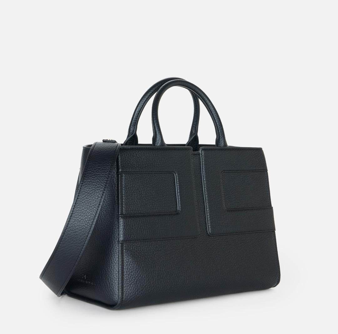 Borsa tote grande con logo BS34A56E2 110 ELISABETTA FRANCHI 