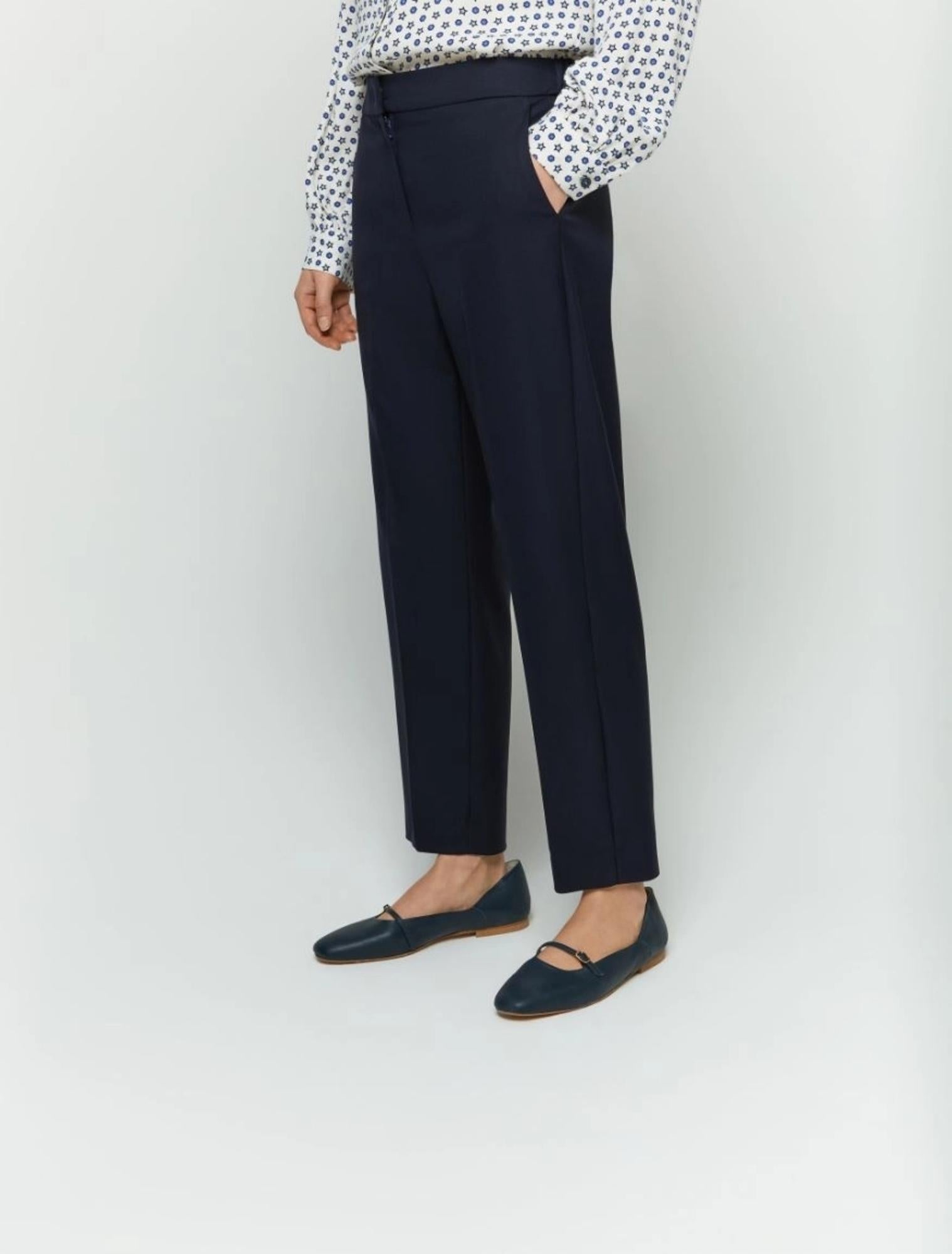 Pantaloni donna in misto viscosa