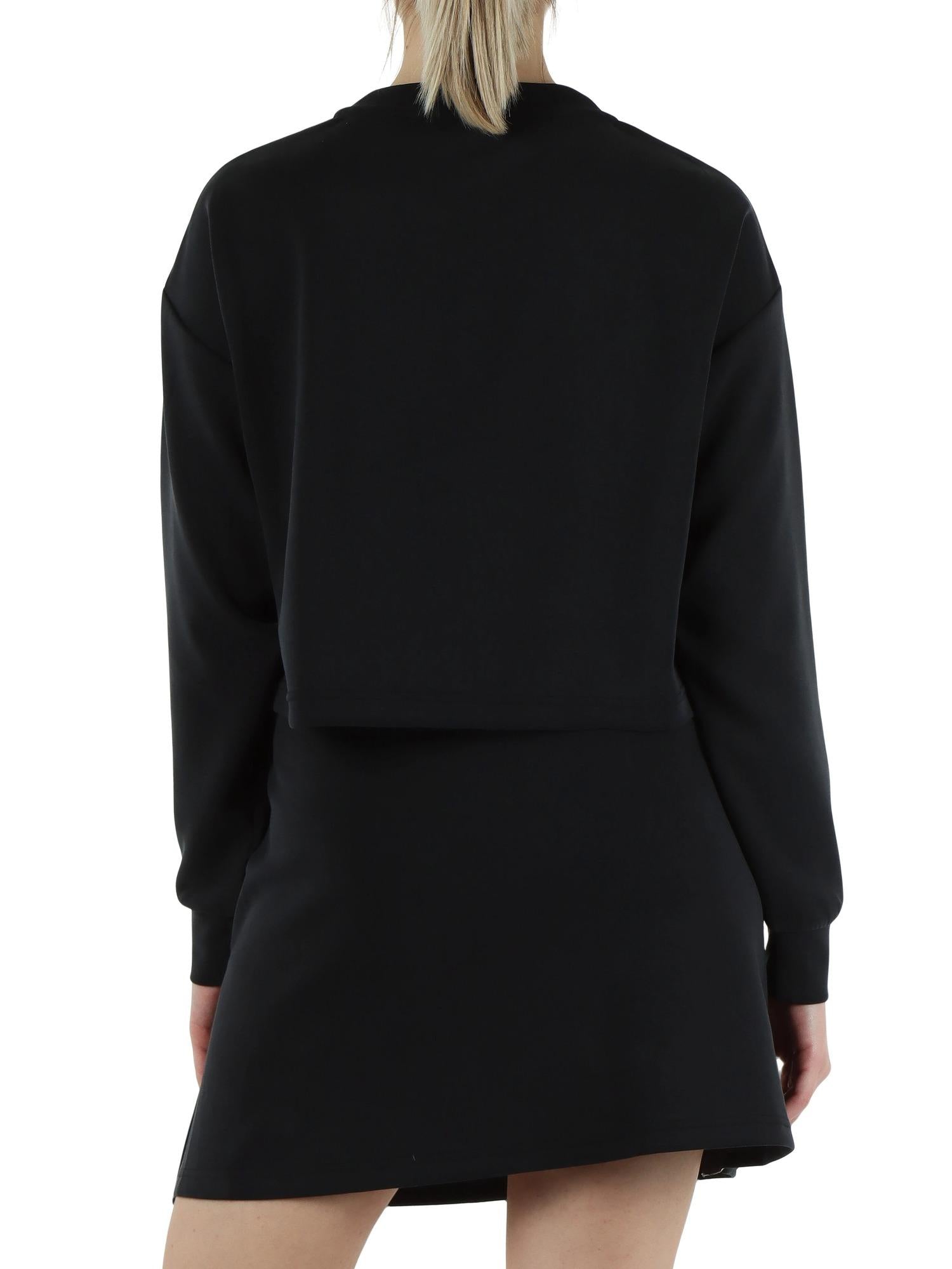 Felpa cropped in misto modal 92861YH 99 COLMAR 