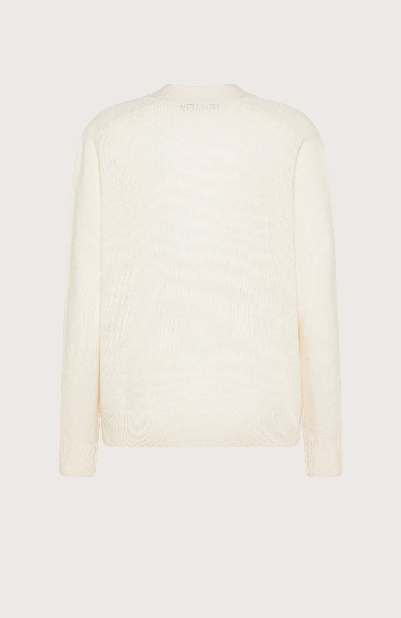 Women's wool blend cardigan