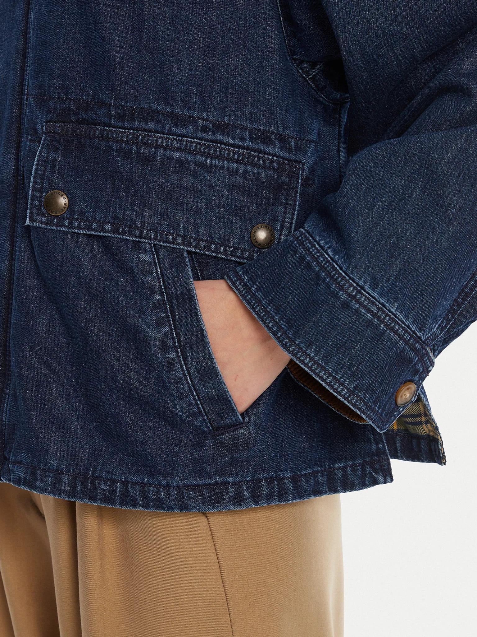 Giacca in denim di puro cotone 211971233 001 RALPH LAUREN 
