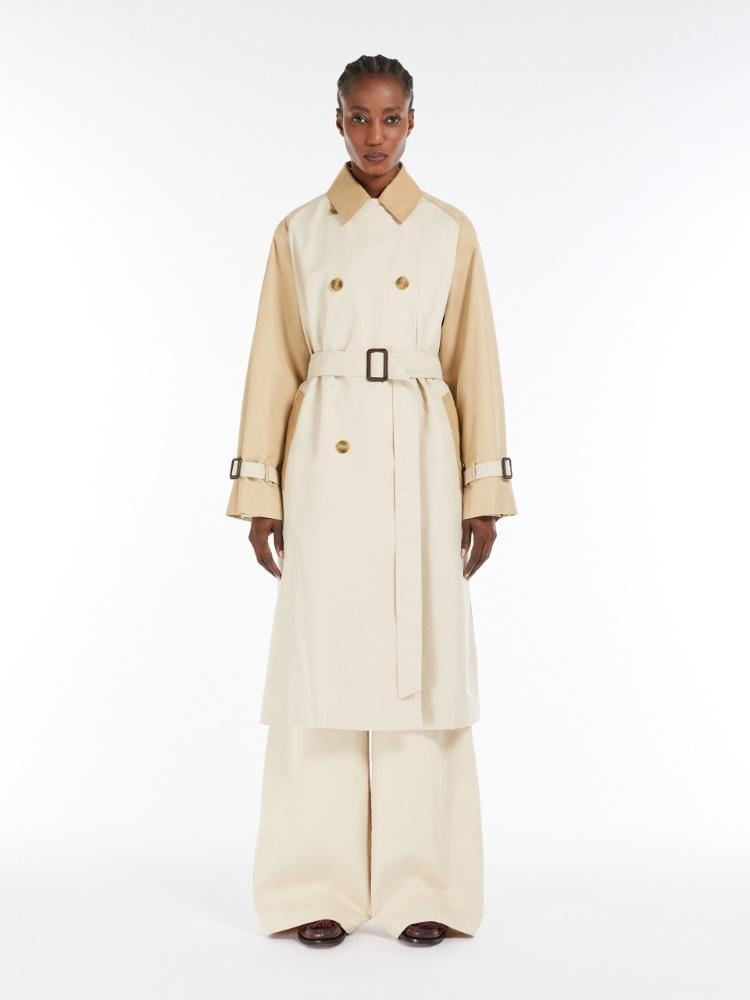 Trench donna reversibile in gabardina antigoccia CANASTA 025 WEEKEND 