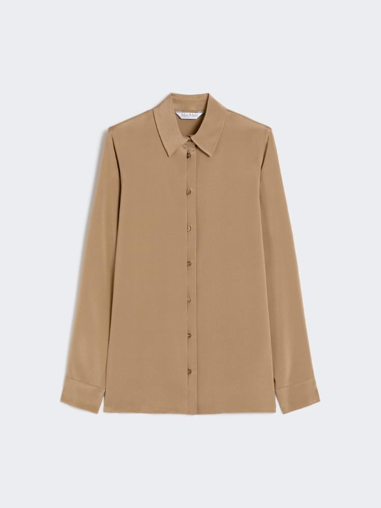 Camicia in cady di seta stretch AVION 007 MAX MARA 
