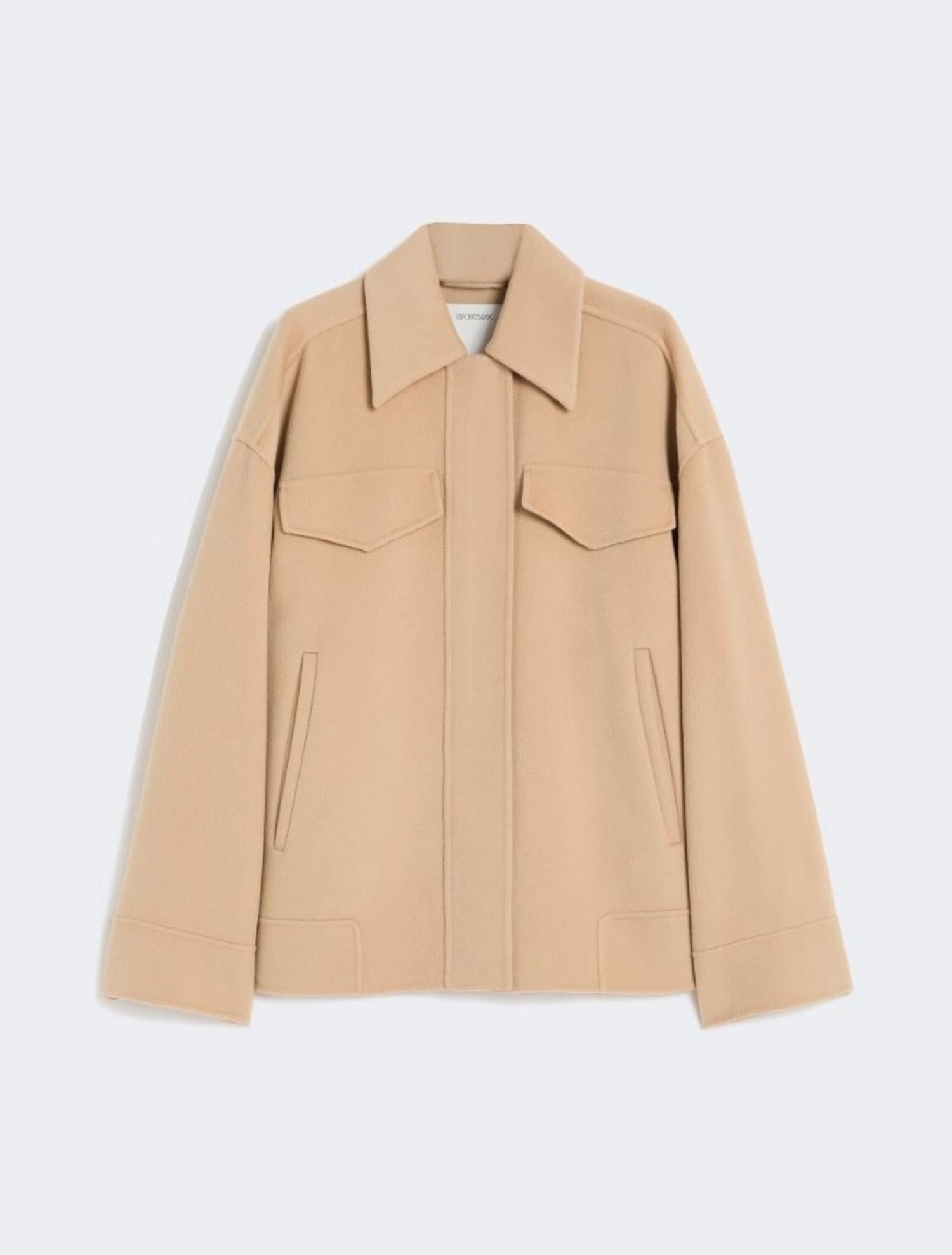 Caban in double di lana <BR/> CANTORE 001 SPORTMAX 