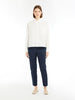 Pantalone donna a sigaretta in cotone stretch