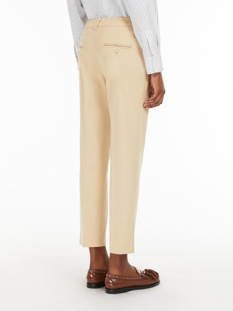 Pantalone donna a sigaretta in cotone stretch VITE 026 WEEKEND 