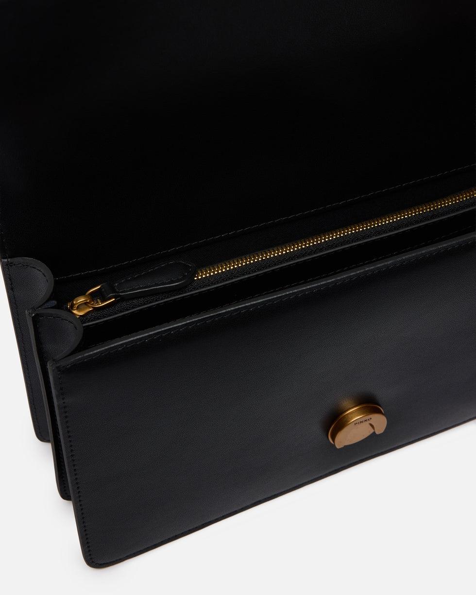 Borsa a mano media Love Bag One in pelle<BR/> 105857A0F1 Z99Q PINKO 