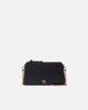 Borsa a tracolla Mini Double Bag piccola in pelle con tracolla