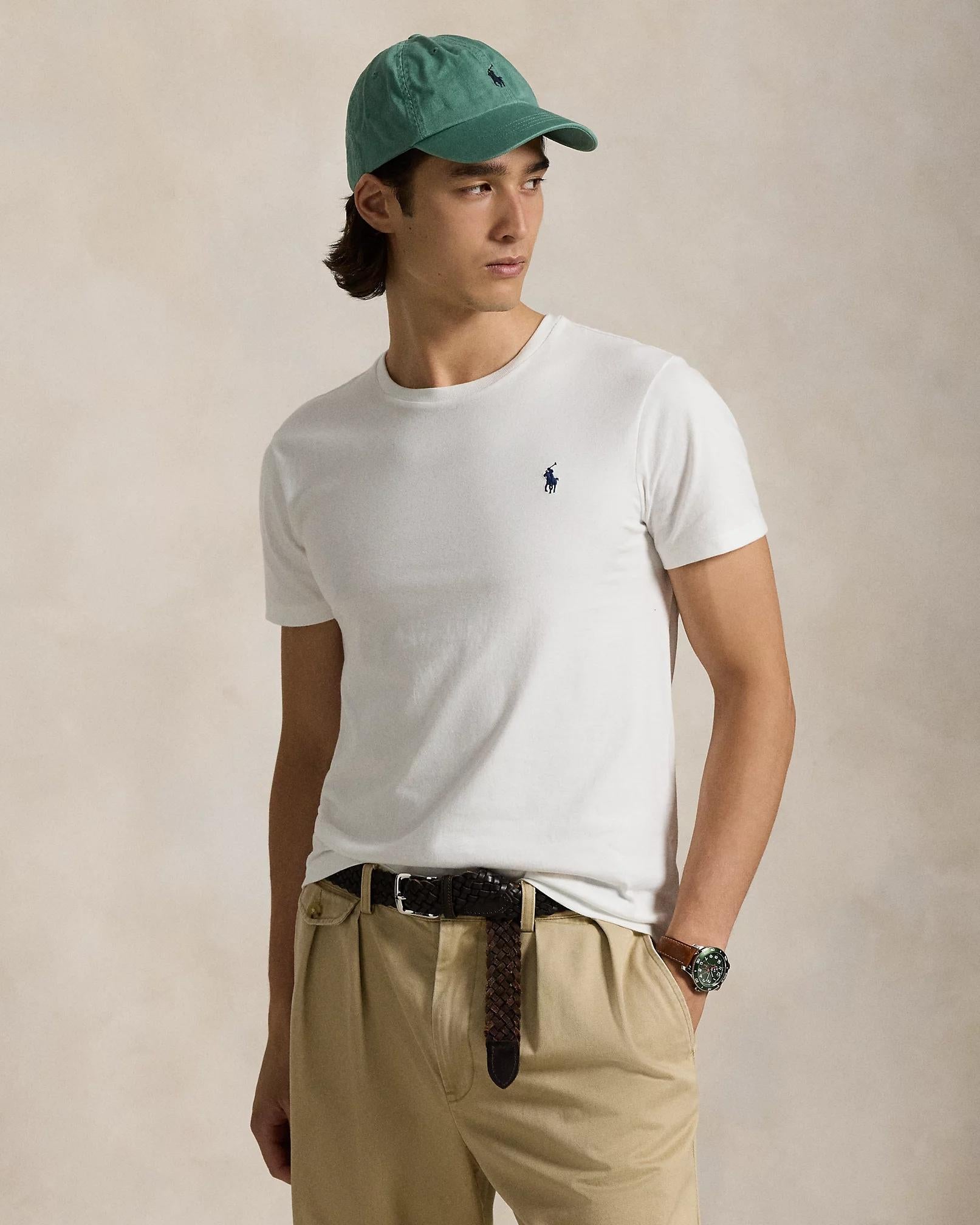 T-shirt uomo in jersey di cotone 710680785 003 RALPH LAUREN 
