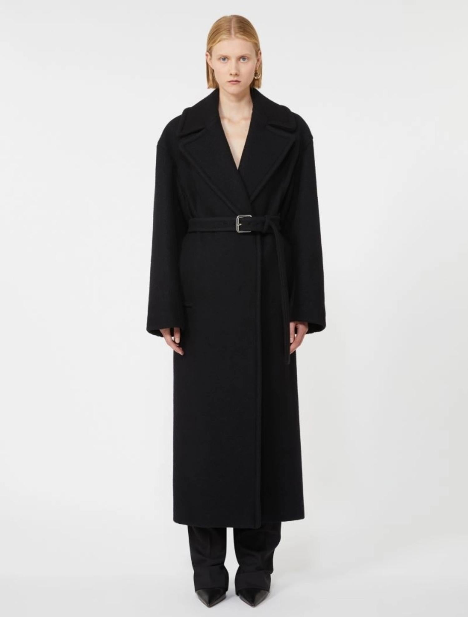 Cappotto in double di pura lana ZEBRA 004 SPORTMAX 