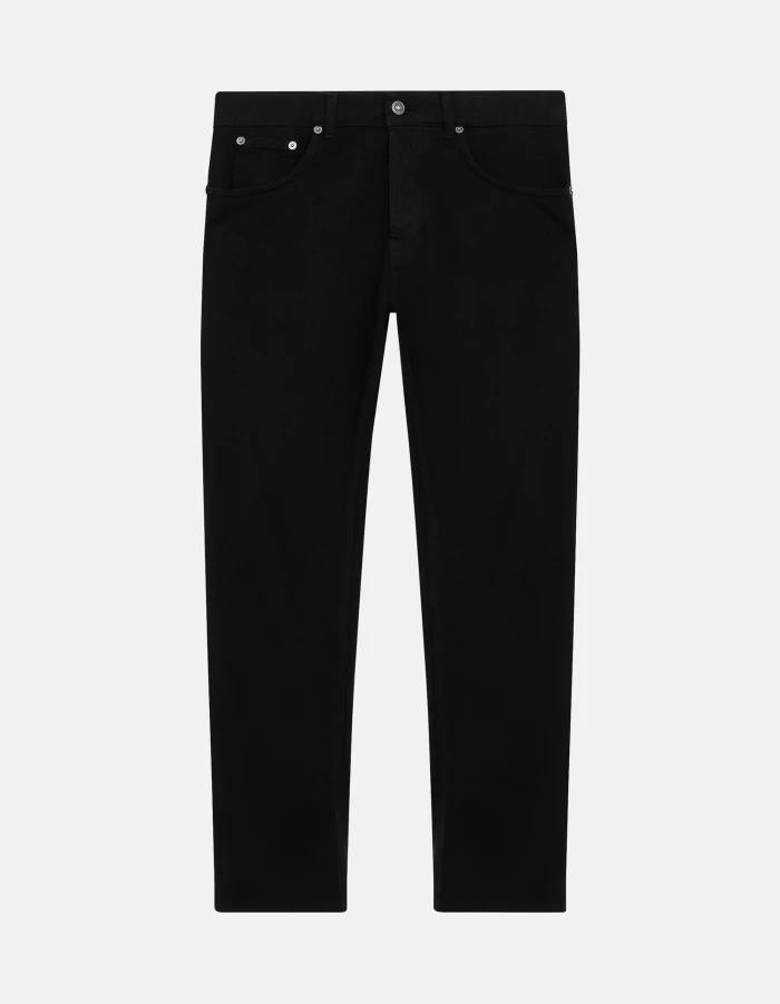 Jeans Dian carrot in bull stretch<BR/> UP576BSE037KPT 999 DONDUP 