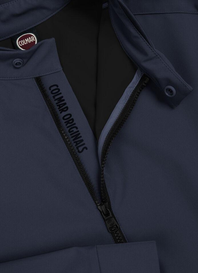 Giacca uomo biker in softshell