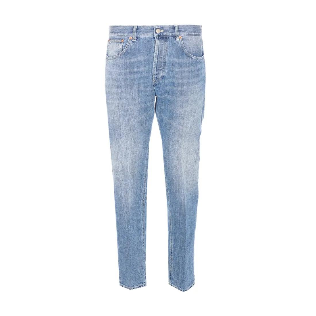 Jeans Dian carrot in denim fisso<BR/> UP576DFE313LL5 800 DONDUP 