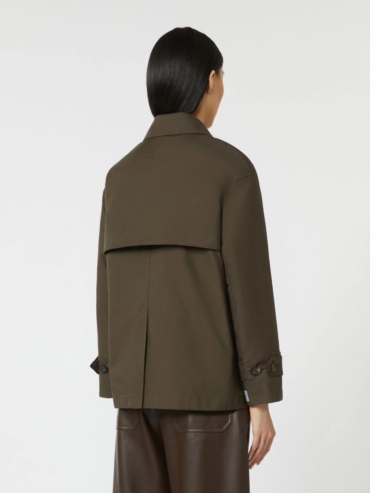 MTCZENO<BR/>Trench doppiopetto in cotone antigoccia MTCZENO 003 MAX MARA THE CUBE 