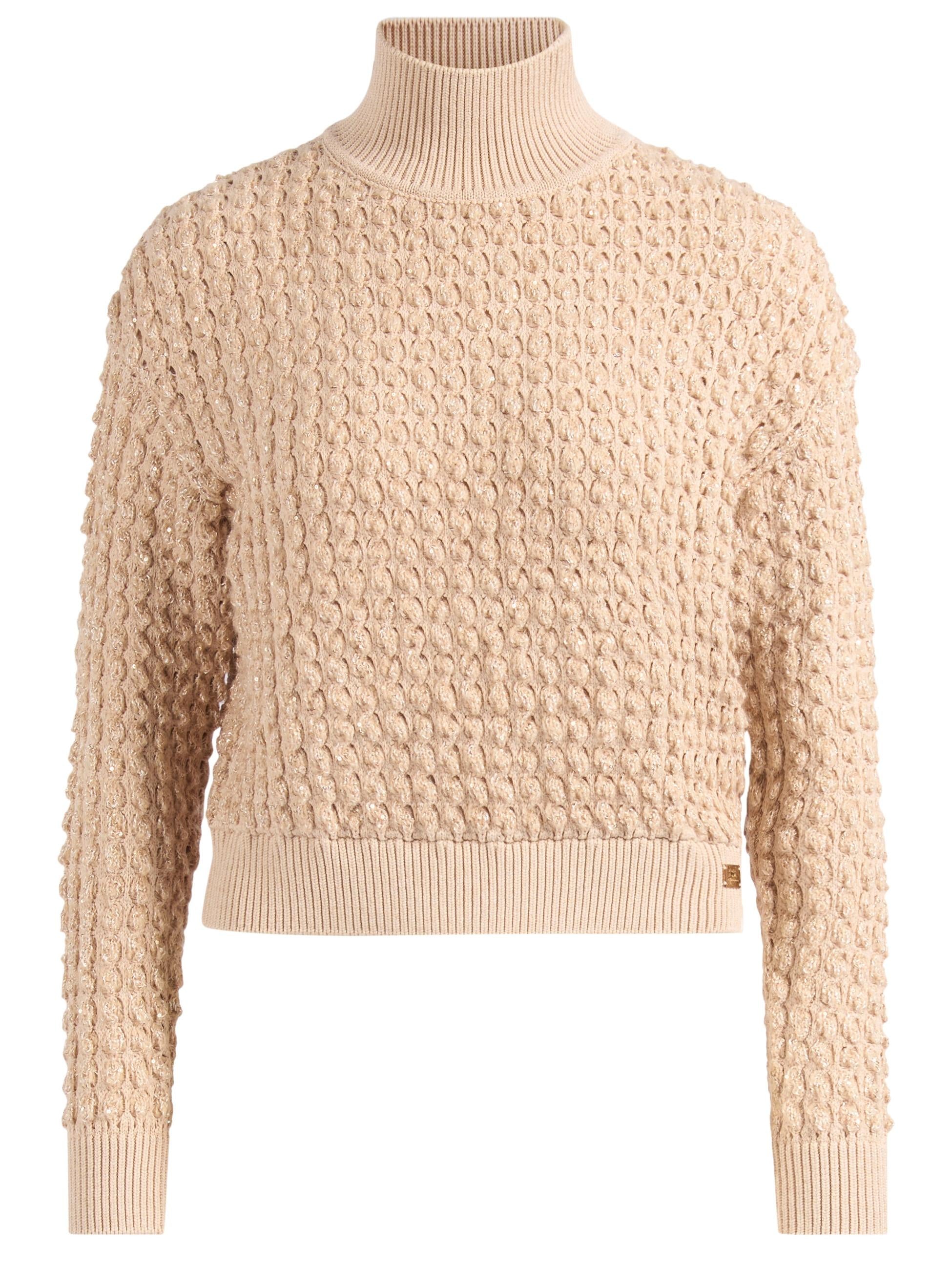 Maglia in bouclé con paillettes<BR/> MK20Q56E2 EA2 ELISABETTA FRANCHI 