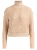 Maglia in bouclé con paillettes