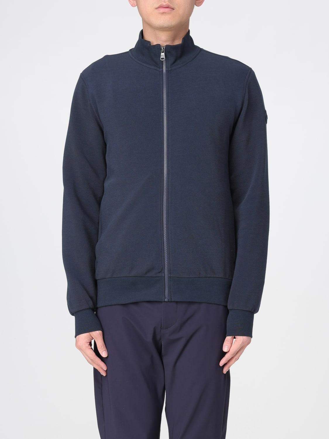 Felpa in misto cotone con zip Colmar<BR/> 6152R1XL 68 COLMAR 
