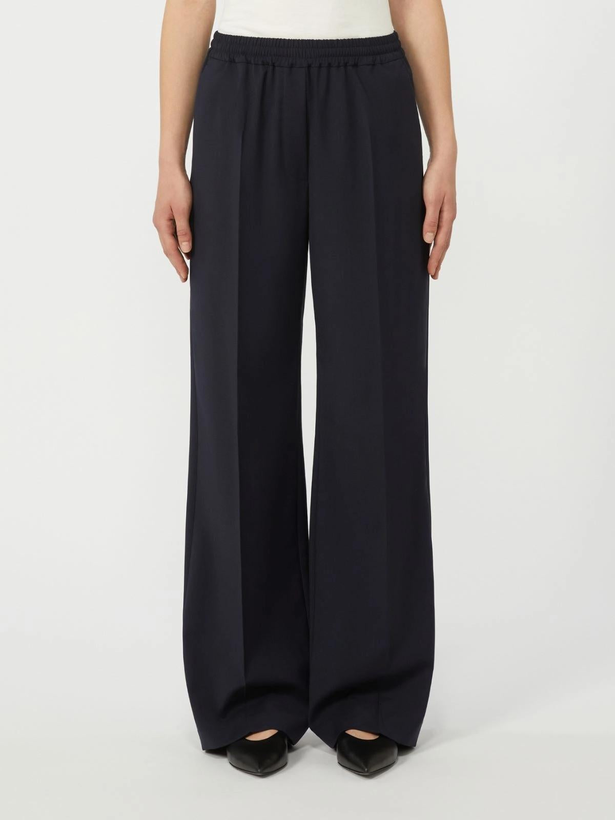 WKDMALLO<BR/>Pantalone in tela di pura lana WKDMALLO 001 WEEKEND 
