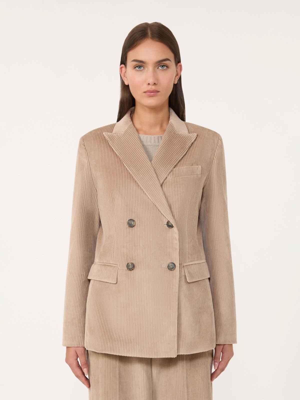 Blazer doppiopetto in velluto KATANGA 014 WEEKEND 