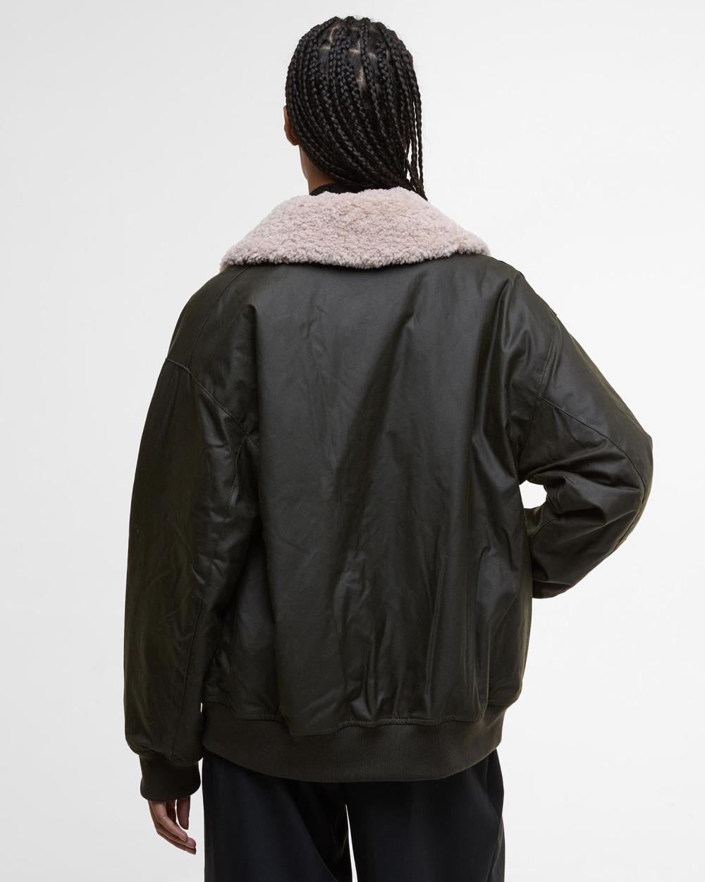 Bomber in cotone cerato Maxine LWX1488 OL99 BARBOUR 