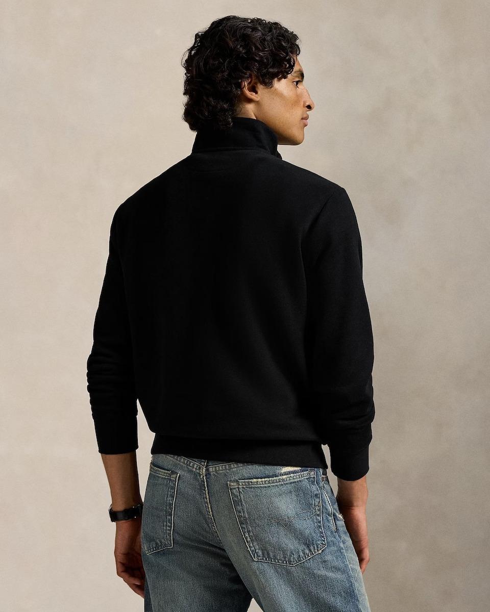 Felpa misto cotone mezza zip 710981468 001 RALPH LAUREN 