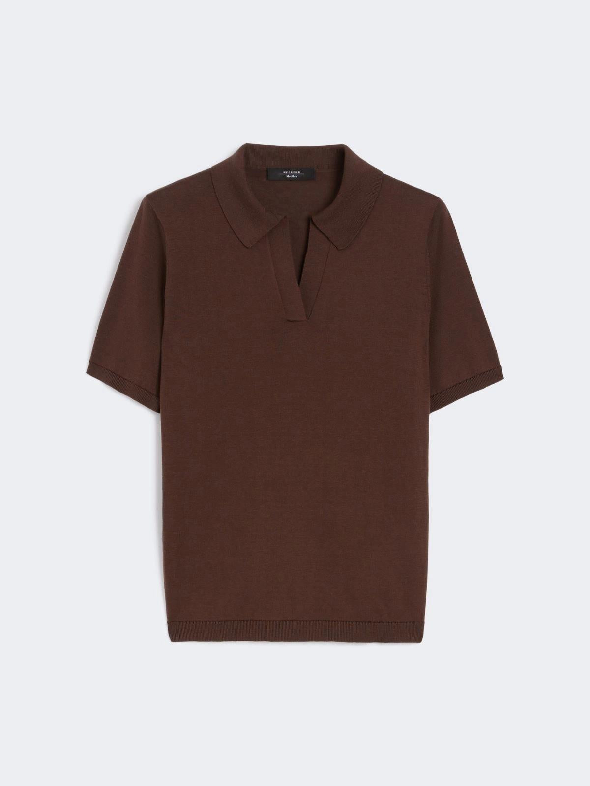 T-shirt polo in seta e cotone RONCOLO 005 WEEKEND 