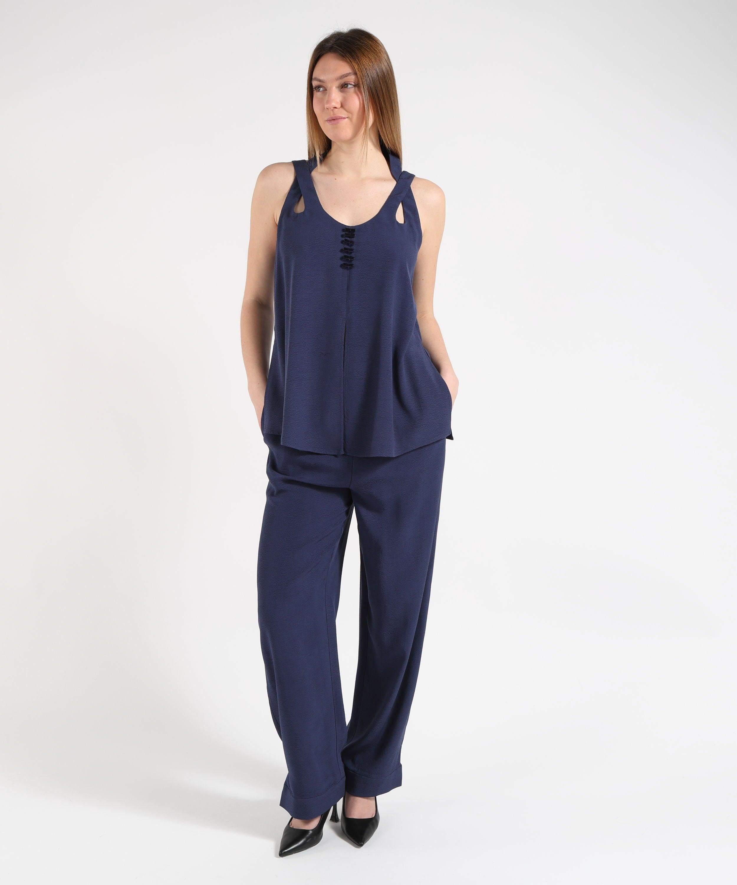 EMPORIO ARMANI Top in jacquard micro EW003106AF20287 UB130 ARMANI 
