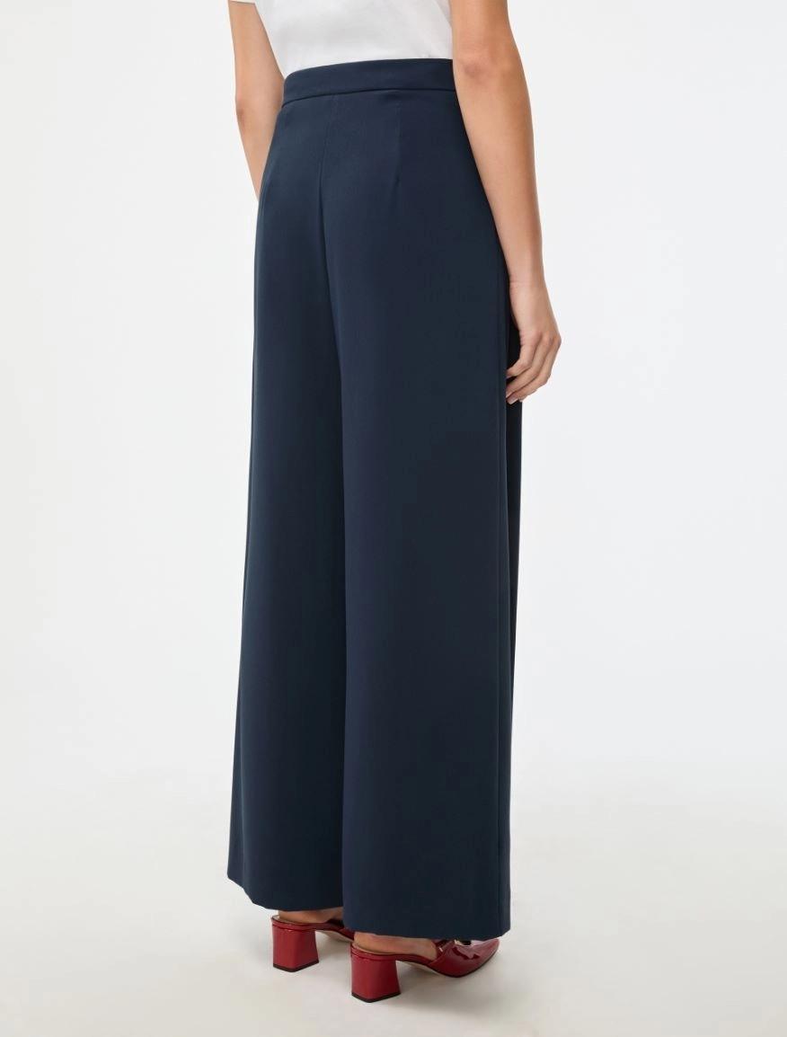 PANTALONI MORBIDI<BR/>Blu IBLMASSA 002 IBLUES 