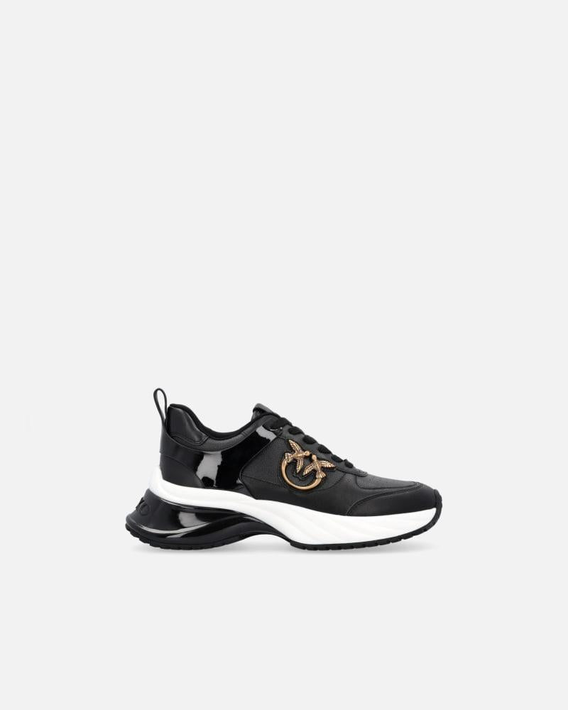 Sneakers Ariel effetto pelle con dettagli specchio<BR/><BR/> SS0027P025 Z99 PINKO 