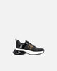 Sneakers Ariel effetto pelle con dettagli specchio