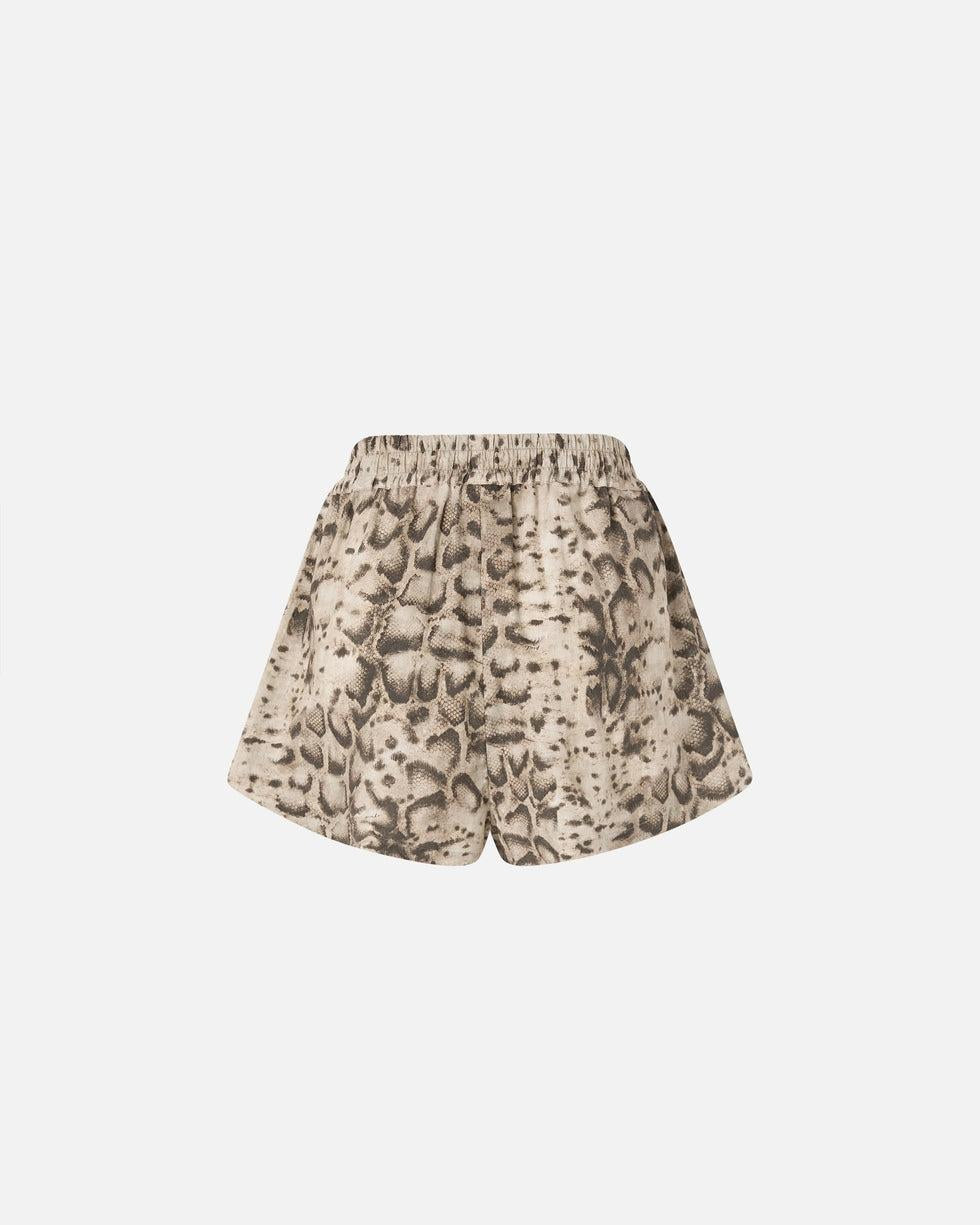 Shorts con motivo snake<BR/> 106964A3B1 CZ9 PINKO 
