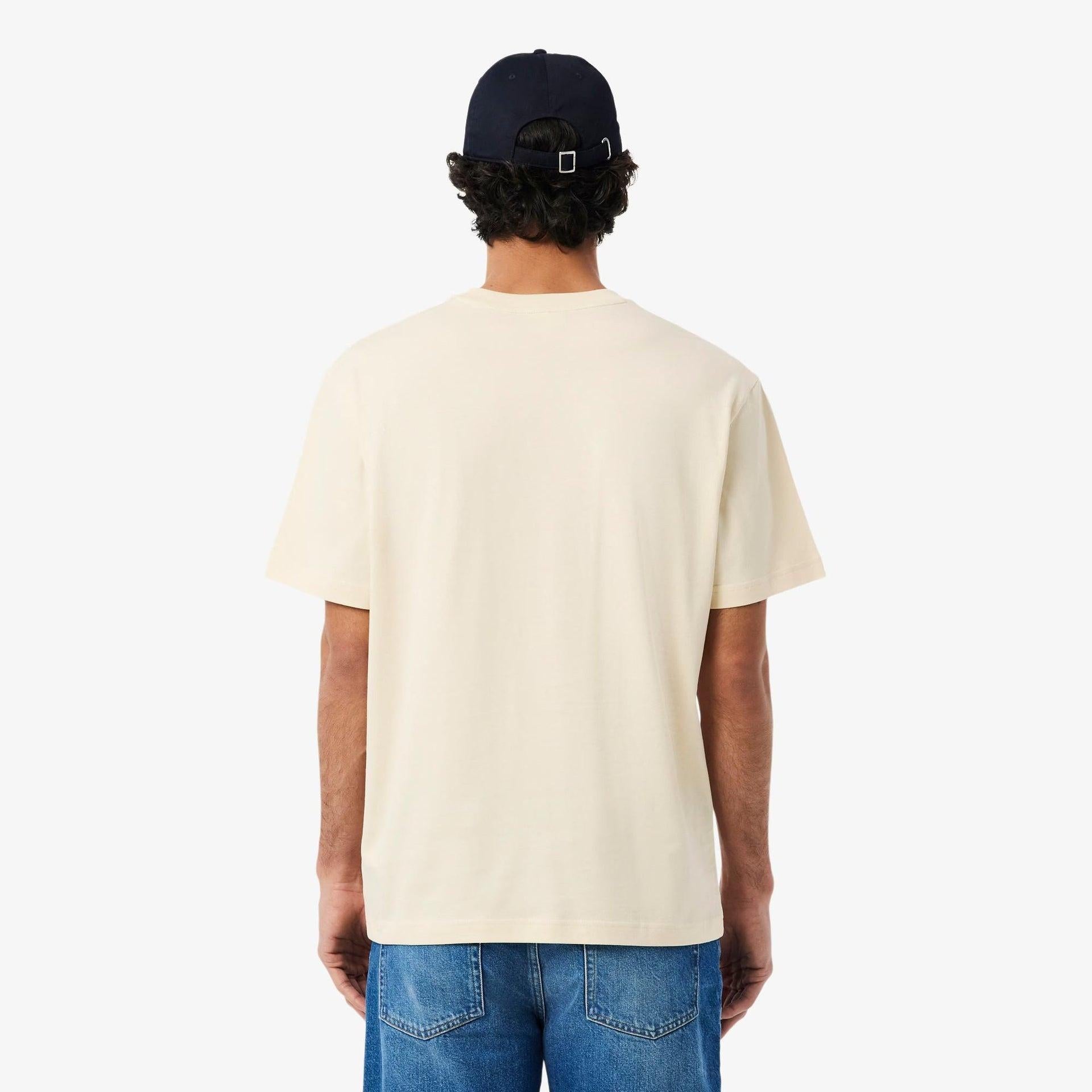 T-shirt uomo in cotone TH7318 056 LACOSTE 
