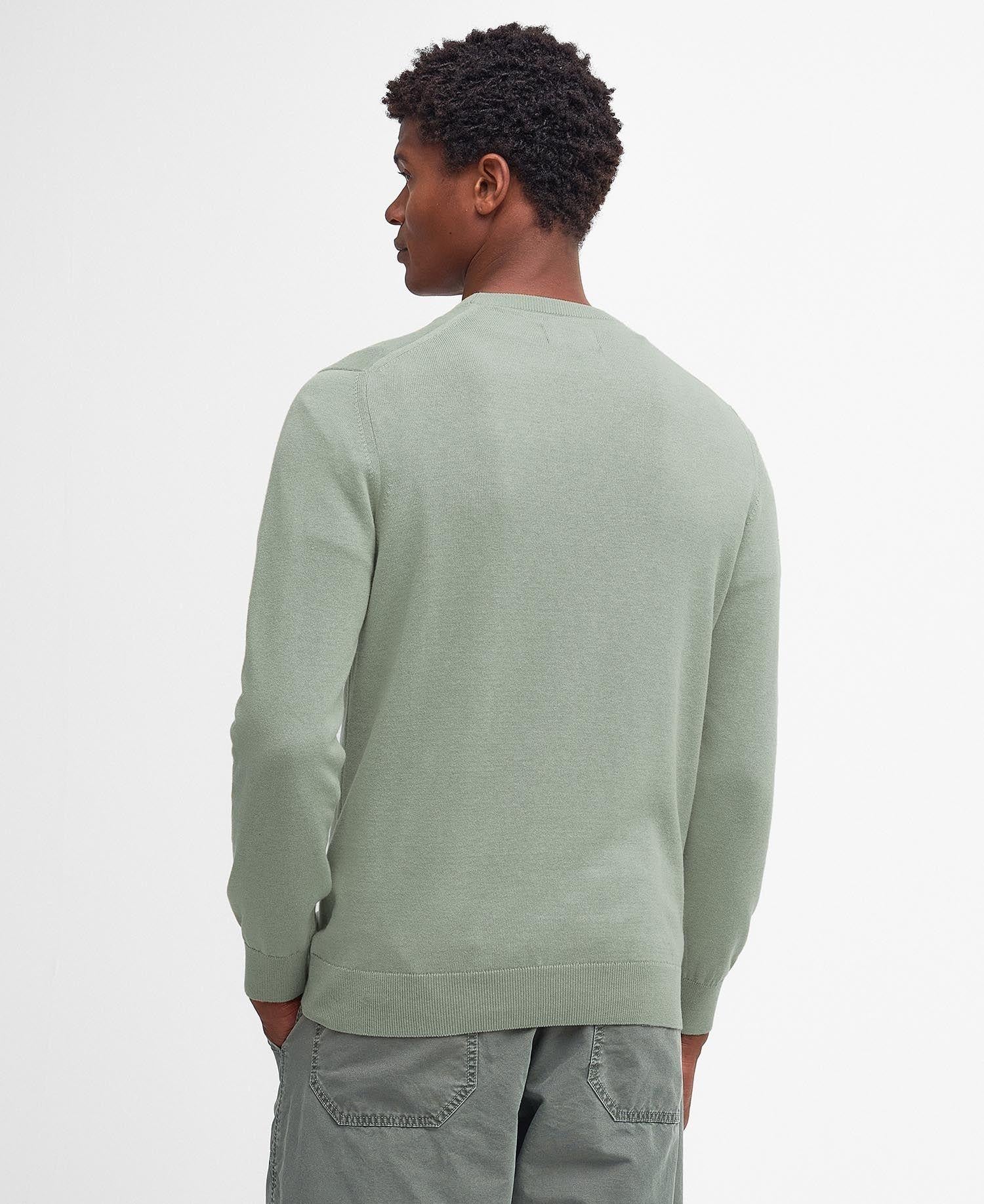 Maglione girocollo in cotone Pima