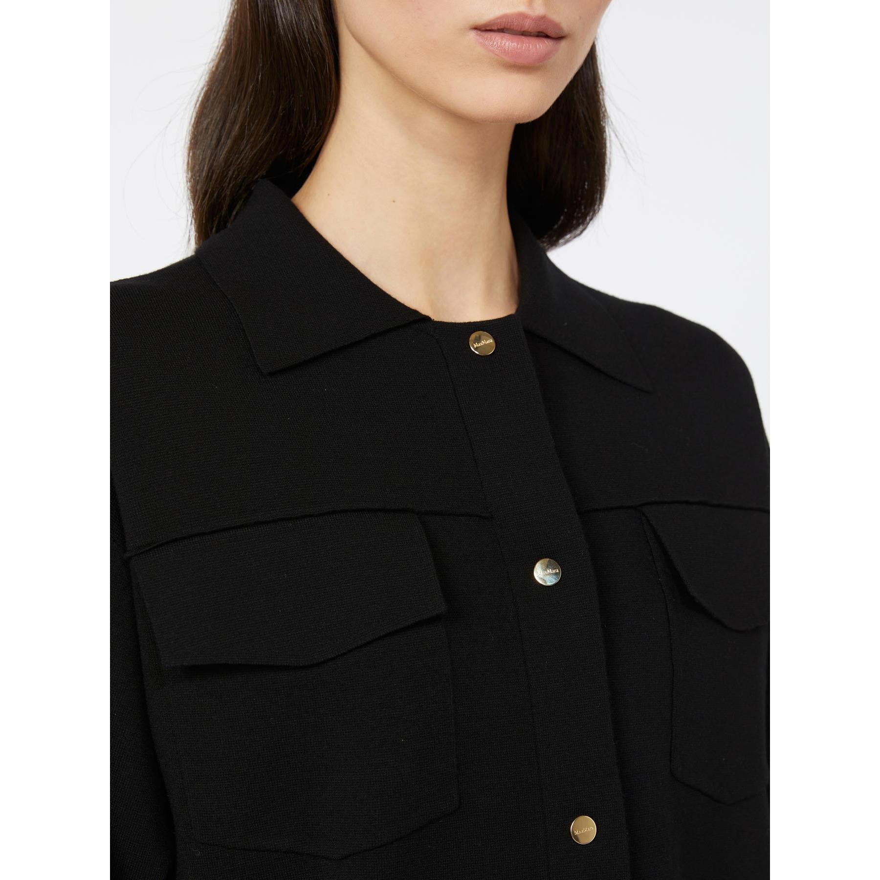 Giacca boxy in viscosa stretch ZUM 005 MAX MARA STUDIO 